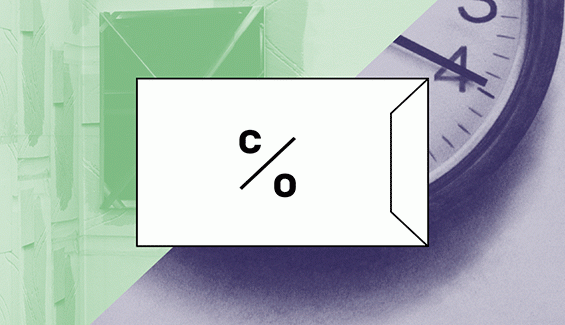 c/o – an alternate correspondence #2